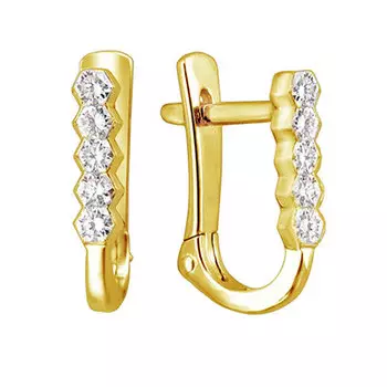 Золотые серьги 01C6311508Z