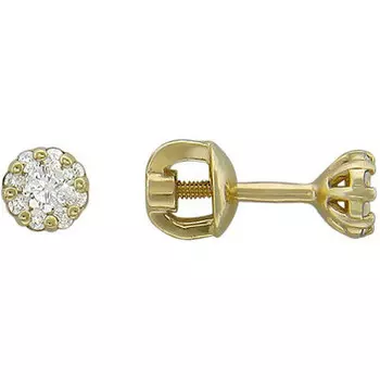 Золотые серьги 01C636776