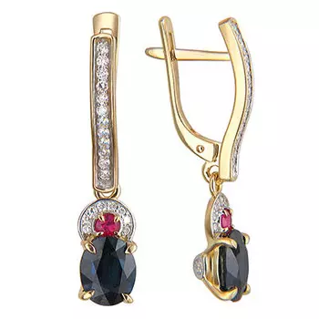 Золотые серьги 01C6411369-1