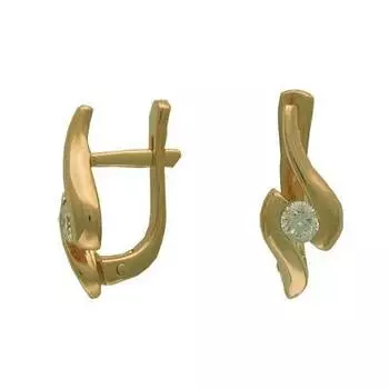 Золотые серьги 01C641438