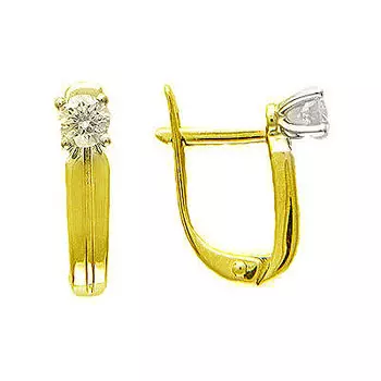 Золотые серьги 01C644406