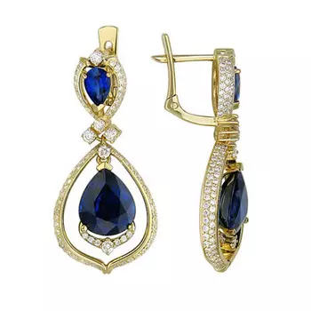 Золотые серьги 01C645963L