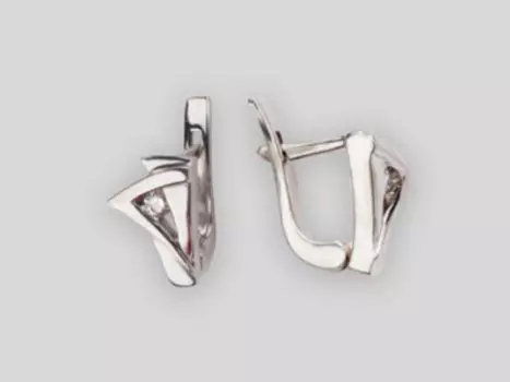 Золотые серьги 01C662437