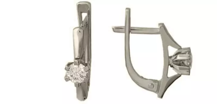 Золотые серьги 01C672724