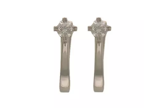 Золотые серьги 01C672816