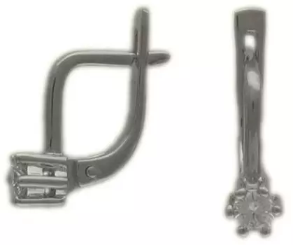 Золотые серьги 01C673071