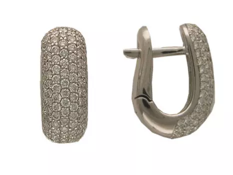 Золотые серьги 01C673091