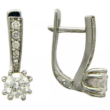 Золотые серьги 01C673333