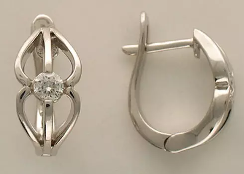 Золотые серьги 01C673815