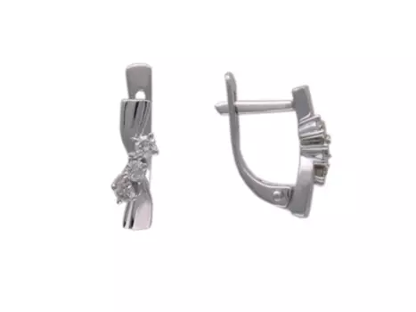 Золотые серьги 01C673856