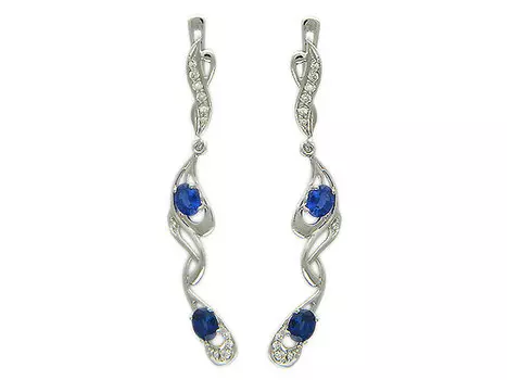 Золотые серьги 01C673892