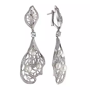 Золотые серьги 01C674089-1