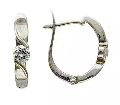 Золотые серьги 01C674365