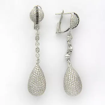 Золотые серьги 01C674375