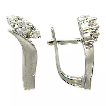 Золотые серьги 01C674411