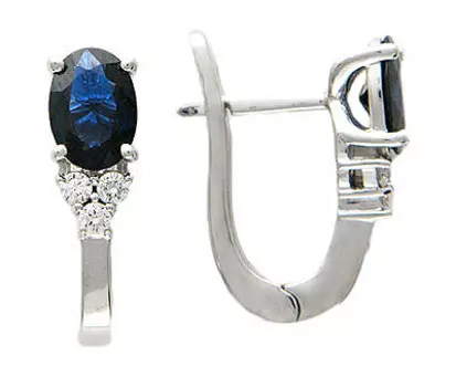 Золотые серьги 01C674570