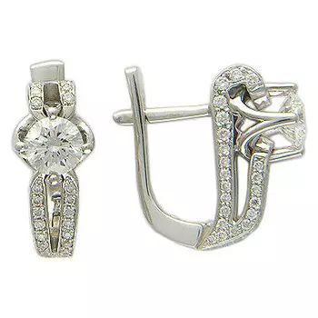 Золотые серьги 01C674592