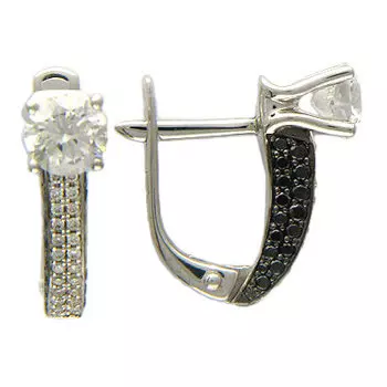 Золотые серьги 01C674609