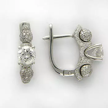 Золотые серьги 01C674633