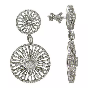 Золотые серьги 01C675272