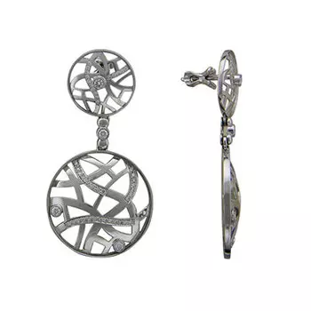 Золотые серьги 01C675273