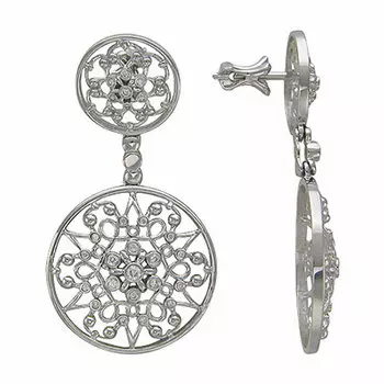 Золотые серьги 01C675277