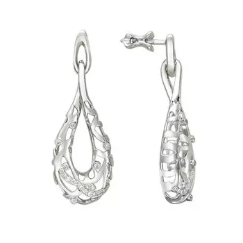 Золотые серьги 01C676207