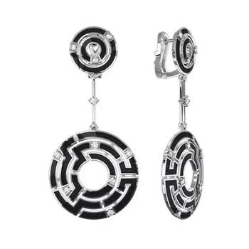 Золотые серьги 01C676392U