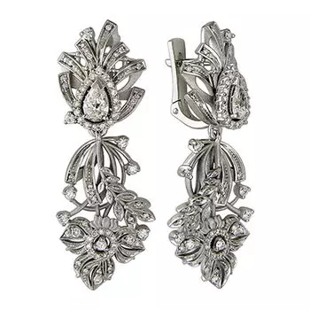 Золотые серьги 01C676558