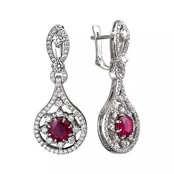 Золотые серьги 01C678490-1