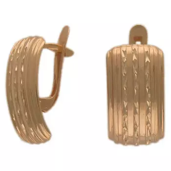 Золотые серьги 01C713318