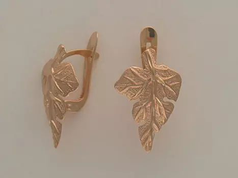Золотые серьги 01C713461