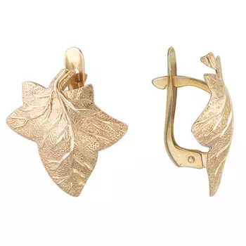 Золотые серьги 01C713462