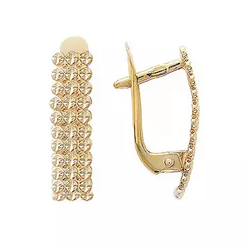 Золотые серьги 01C714465