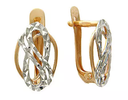 Золотые серьги 01C714733