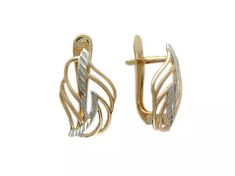 Золотые серьги 01C714742