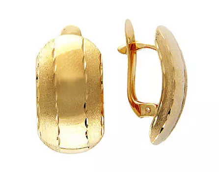 Золотые серьги 01C714871