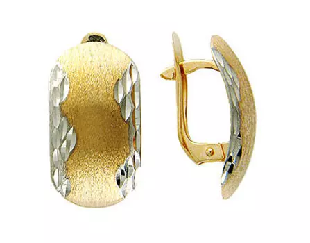 Золотые серьги 01C714874