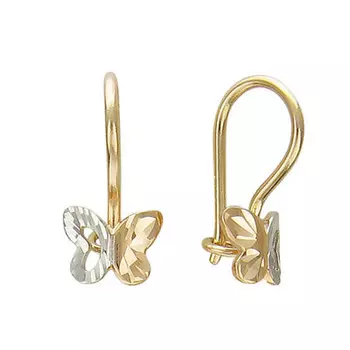 Золотые серьги 01C716159