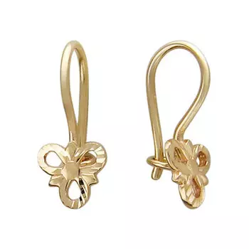 Золотые серьги 01C716160