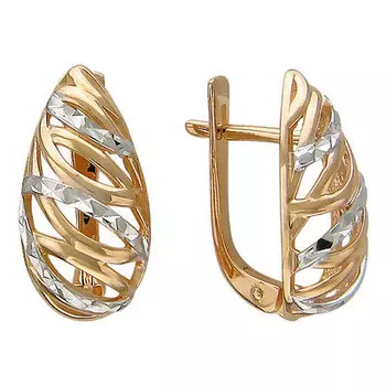 Золотые серьги 01C716708