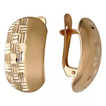 Золотые серьги 01C716997