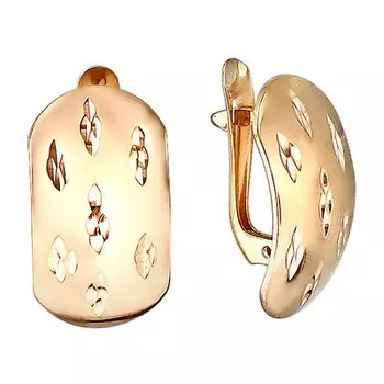 Золотые серьги 01C716999