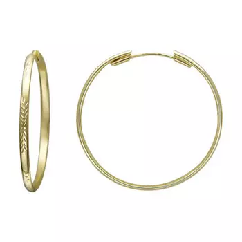 Золотые серьги 01C730427