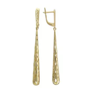 Золотые серьги 01C735573