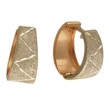 Золотые серьги 01C760425