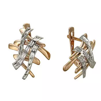 Золотые серьги 01C765636