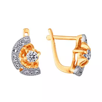 Золотые серьги 10200RS