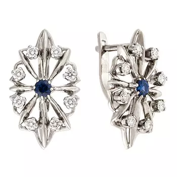 Золотые серьги 14159RS