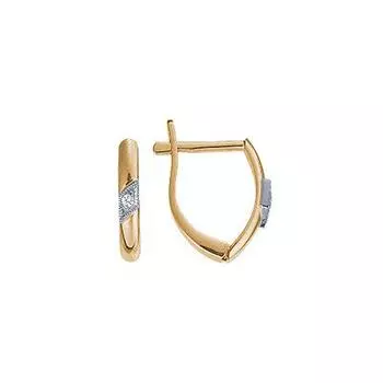 Золотые серьги 17169RS